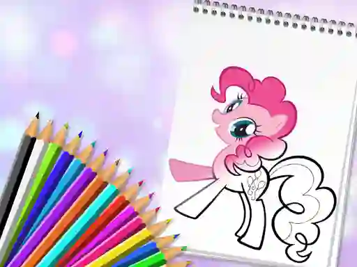 Jeu Cute Pony Coloring Book en ligne