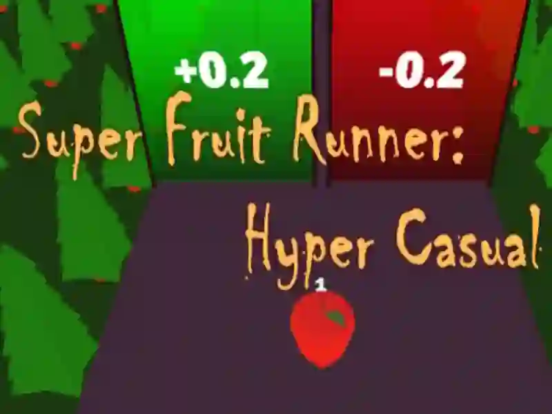 Jeu Super Fruit Runner: Hyper Casual en ligne