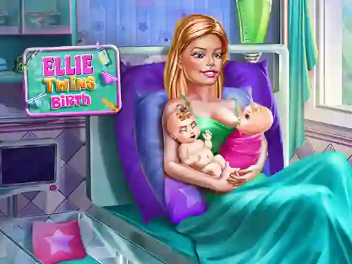 Jeu Ellie Twins Birth en ligne