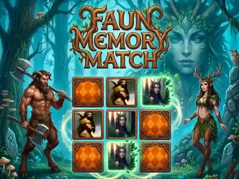 Jeu Faun Memory Match en ligne