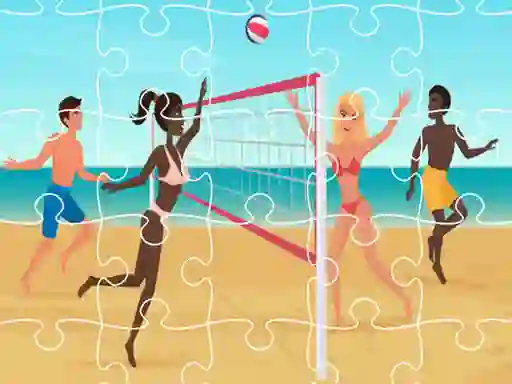 Jeu Beach Volleyball Jigsaw en ligne