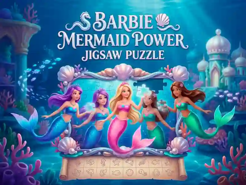 Jeu Barbie Mermaid Power Jigsaw Puzzle en ligne
