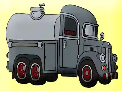 Jeu Tank Trucks Coloring en ligne