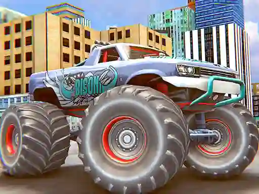 Jeu Monster Truck Stunt Driving Simulation en ligne