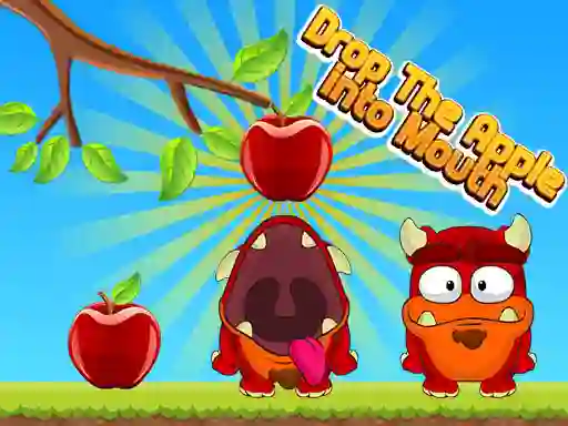 Jeu Drop The Apple Into Mouth en ligne