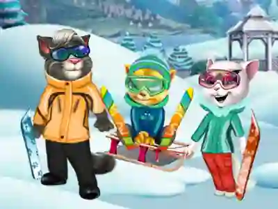 Jeu Cats Winter Fun en ligne