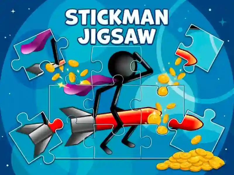 Jeu Stickman Jigsaw en ligne
