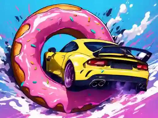 Jeu Roof Car Stunt en ligne