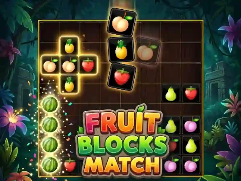 Jeu Fruit Blocks Match en ligne