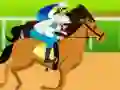 Jeu Horse racing typing en ligne