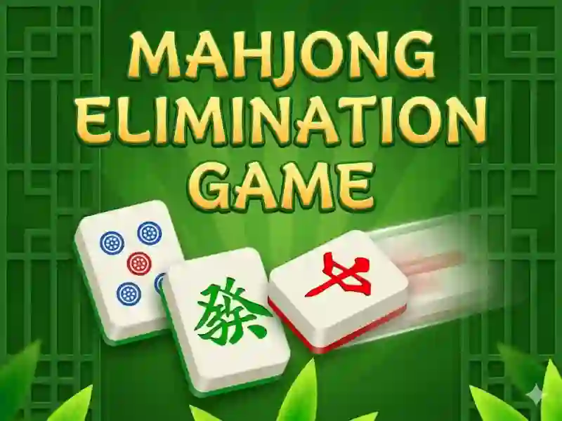 Jeu Mahjong Elimination Game en ligne
