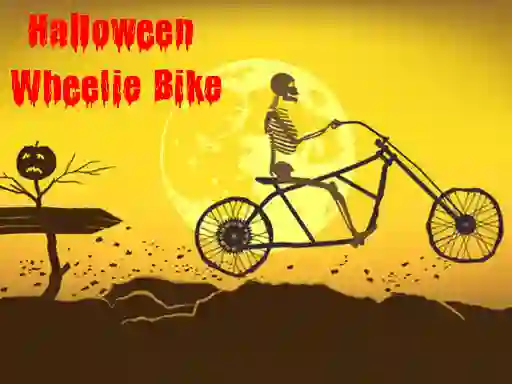 Jeu Halloween Wheelie Bike en ligne