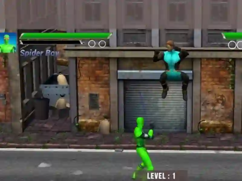 Jeu Superhero Fighting en ligne