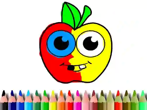 Jeu Back To School: Apple Coloring Book en ligne