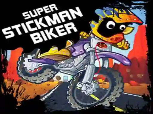 Jeu Super Stickman Biker en ligne