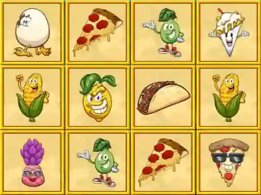 Jeu Foody Memory en ligne