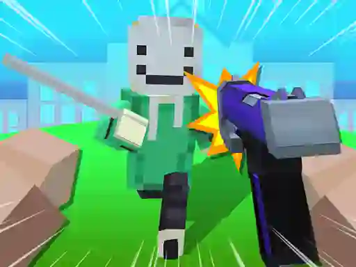 Jeu Block Craft 3D School en ligne