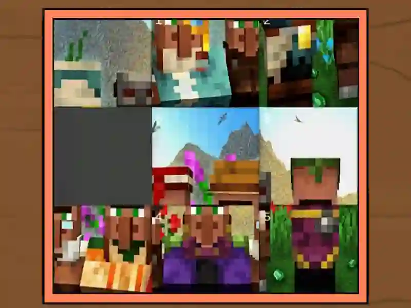 Jeu Puzzle Minecraft en ligne
