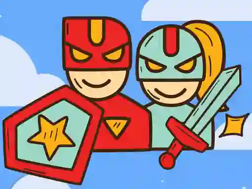 Jeu Super Warrior Match 3 en ligne
