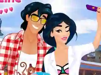Jeu Couple Travel Selfie en ligne