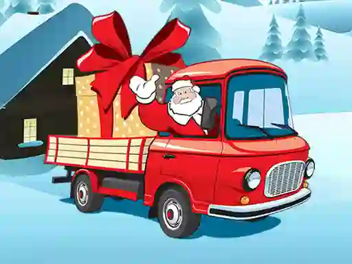 Jeu Christmas Vehicles Jigsaw en ligne