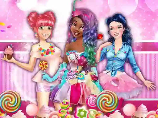 Jeu Sweet Party With Princesses en ligne
