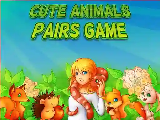 Jeu Cute Animals Pairs Game en ligne
