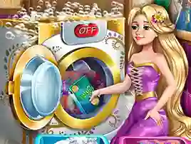 Jeu Goldie Princess Laundry Day en ligne