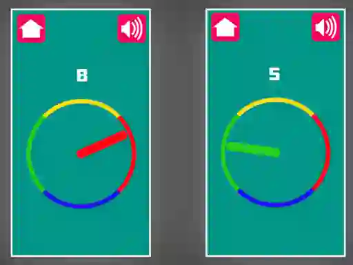 Jeu Colorful Clock en ligne