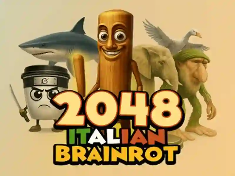 Jeu 2048 Italian Brainrot en ligne