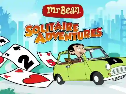 Jeu Mr Bean Solitaire Adventures en ligne