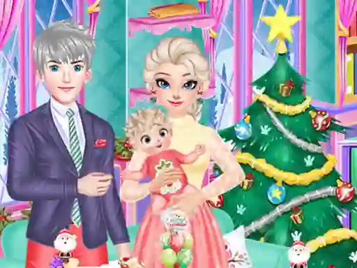Jeu Frozen Family Christmas Preparation en ligne