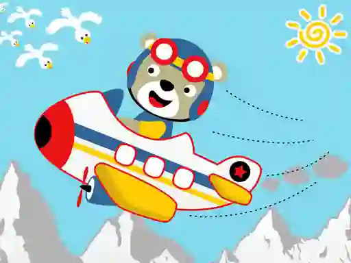 Jeu Friendly Airplanes For Kids Coloring en ligne