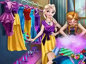 Jeu Ice Kingdom Wardrobe Cleaning en ligne