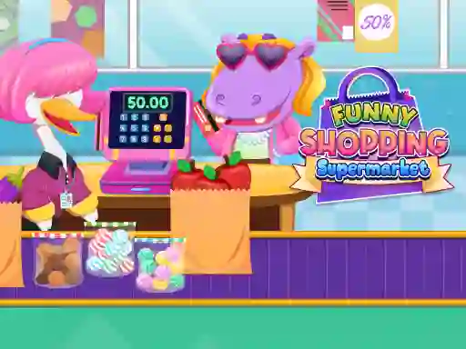 Jeu Funny Shopping Supermarket en ligne