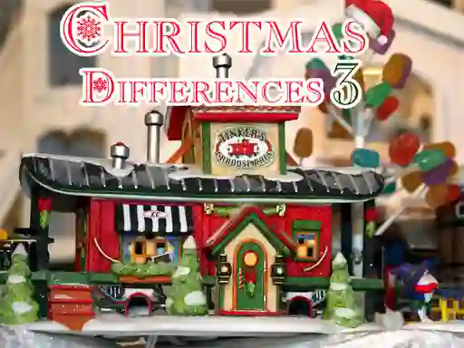 Jeu Christmas Differences 3 en ligne