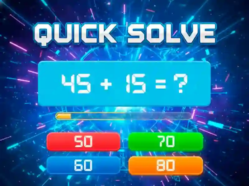 Quick Solve 🕹️ Jouez en ligne sur SGameS