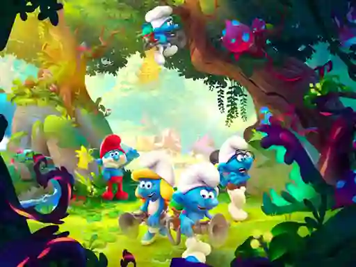 Jeu Little Smurfs Coloring en ligne