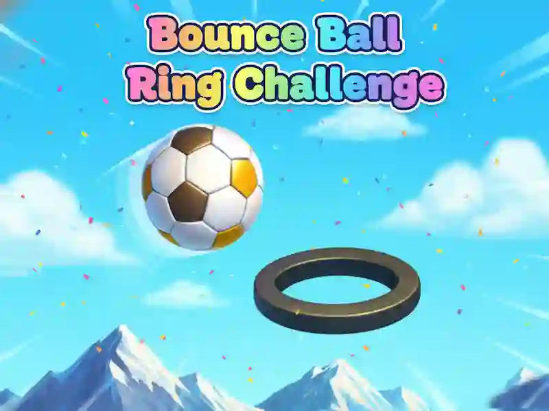 Jeu Bounce Ball Ring Challenge en ligne