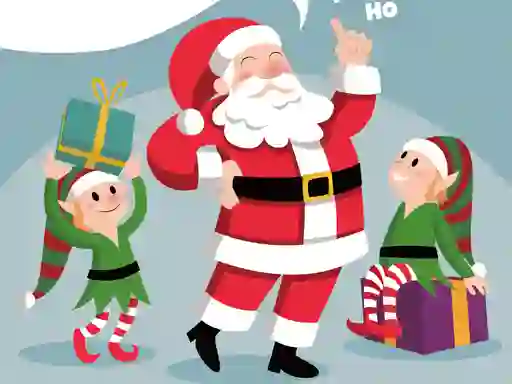 Jeu Santa Merry Xmas Puzzle en ligne