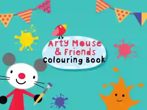 Jeu Arty Mouse & Friends Coloring Book en ligne