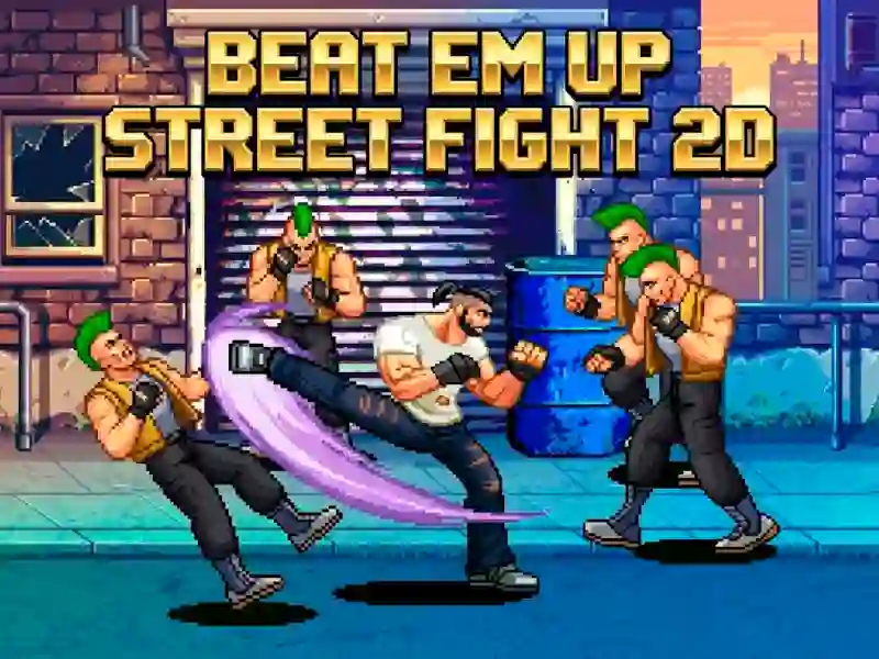 Jeu Beat Em Up Street Fight 2d en ligne