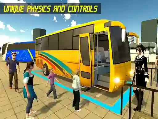 Jeu Modern Bus Parking Advance Bus en ligne