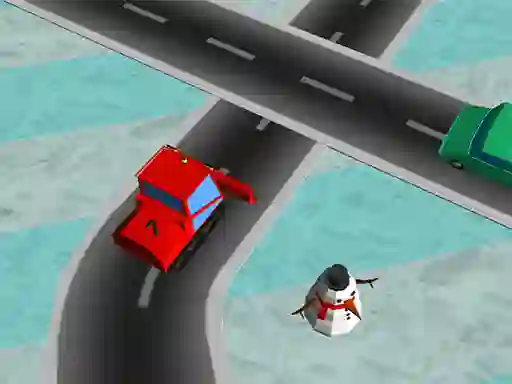 Jeu Traffic Run Christmas en ligne