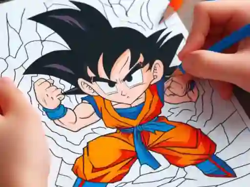 Jeu Anime Coloring Book en ligne