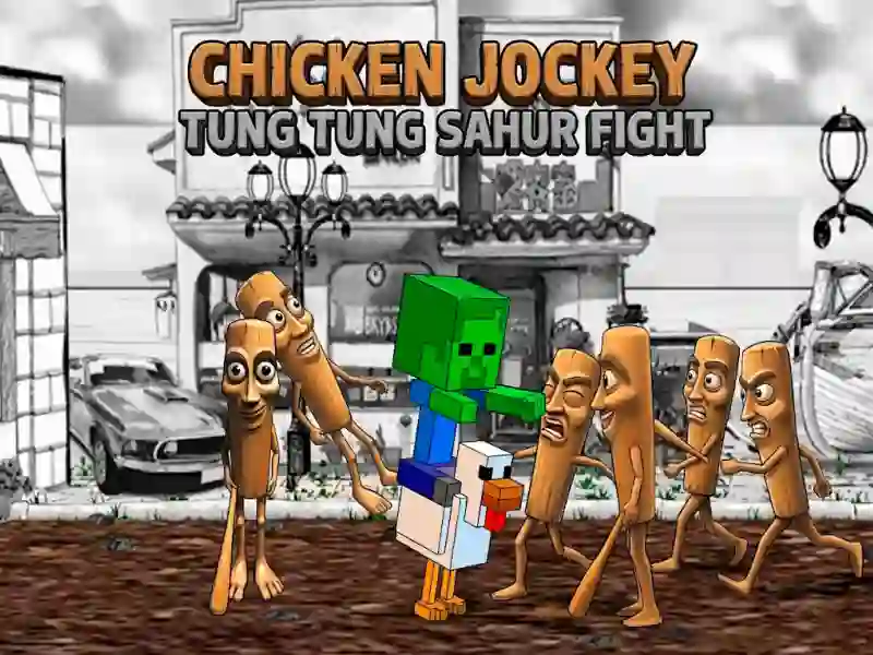 Jeu Chicken Jockey Tung Tung Sahur Fight en ligne