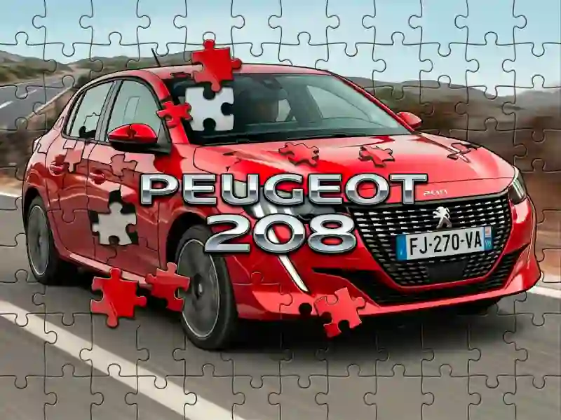 Jeu Peugeot 208 en ligne