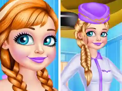 Jeu Princess Stewardess en ligne