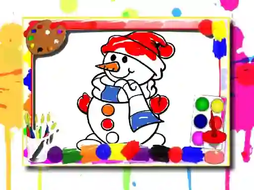 Jeu Winter Coloring Book en ligne