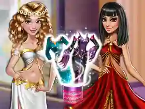 Jeu Dolly Princess vs. Villain Dress Up en ligne